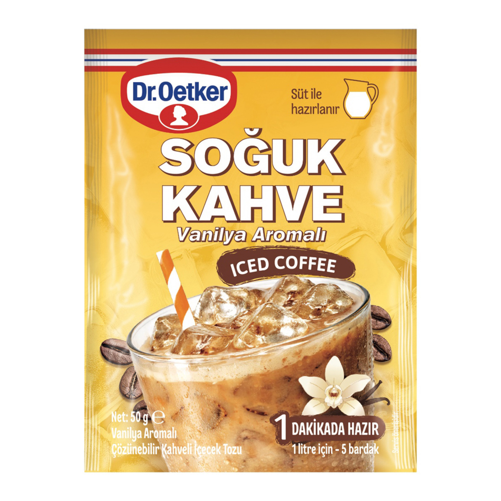 Dr.oetker Vanilya Aromalı Soğuk Kahve 50 G - Görsel 3