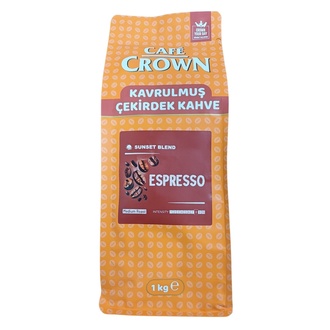 Cafe Crown Espresso Çekirdek Kahve 1 Kg