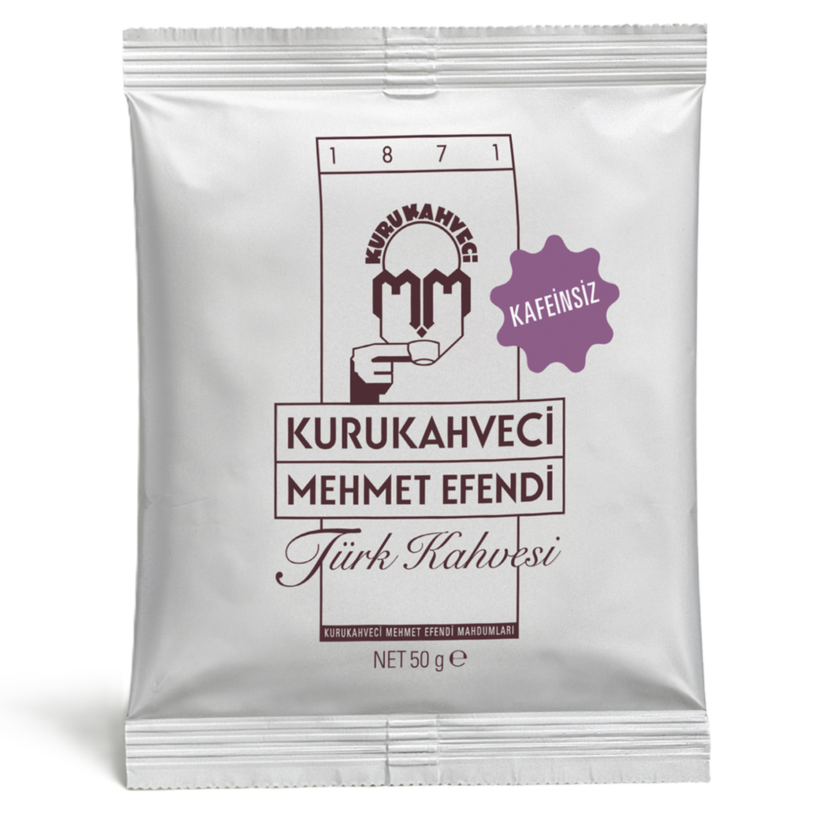 Kurukahveci Mehmet Efendi Kafeinsiz Türk Kahvesi 50 G