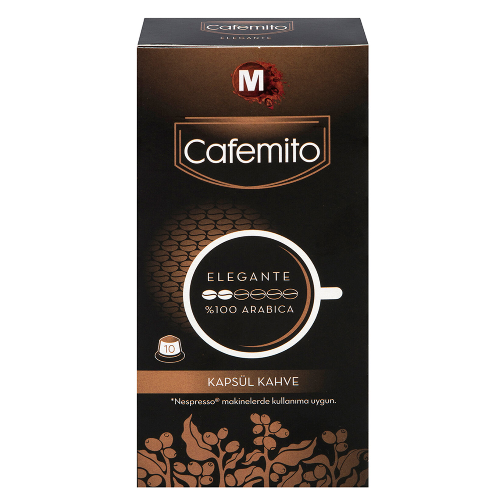 Migros Elegante Kapsül Kahve 10'lu 55 G