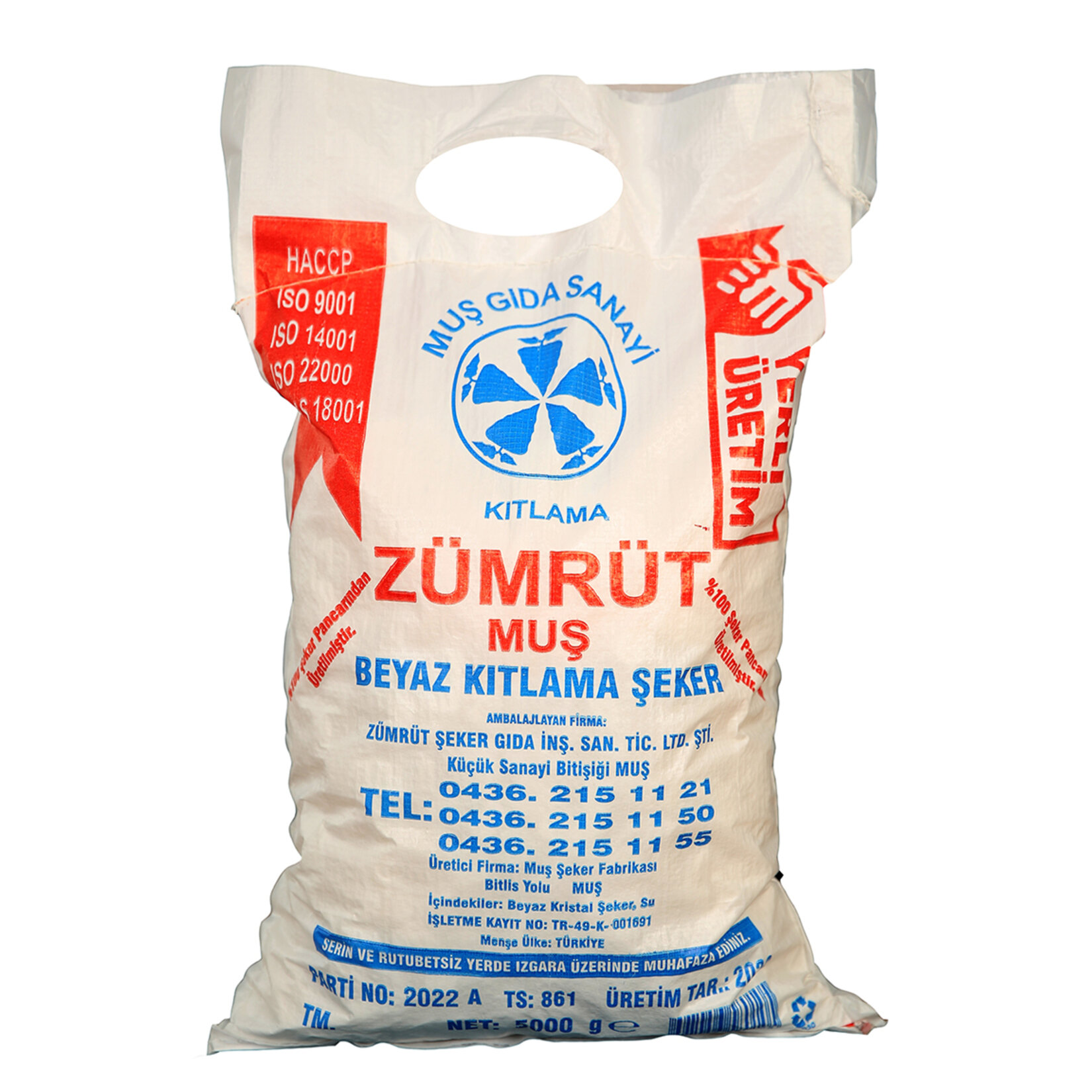 Zümrüt Küp Şeker 5 Kg