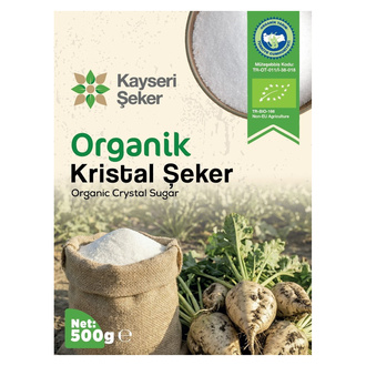 Kayseri Şeker Organik Kristal Şeker 500 g