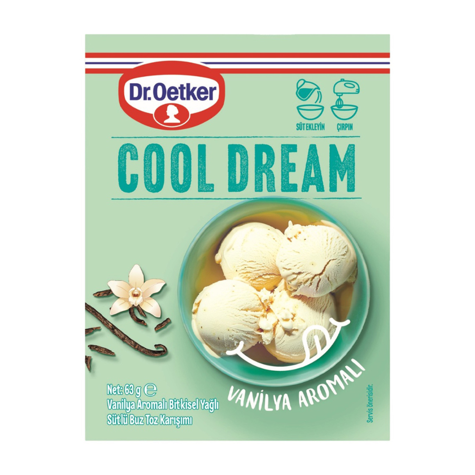 Dr.oetker Cool Dream Vanilya Aromalı 63 G - Görsel 1