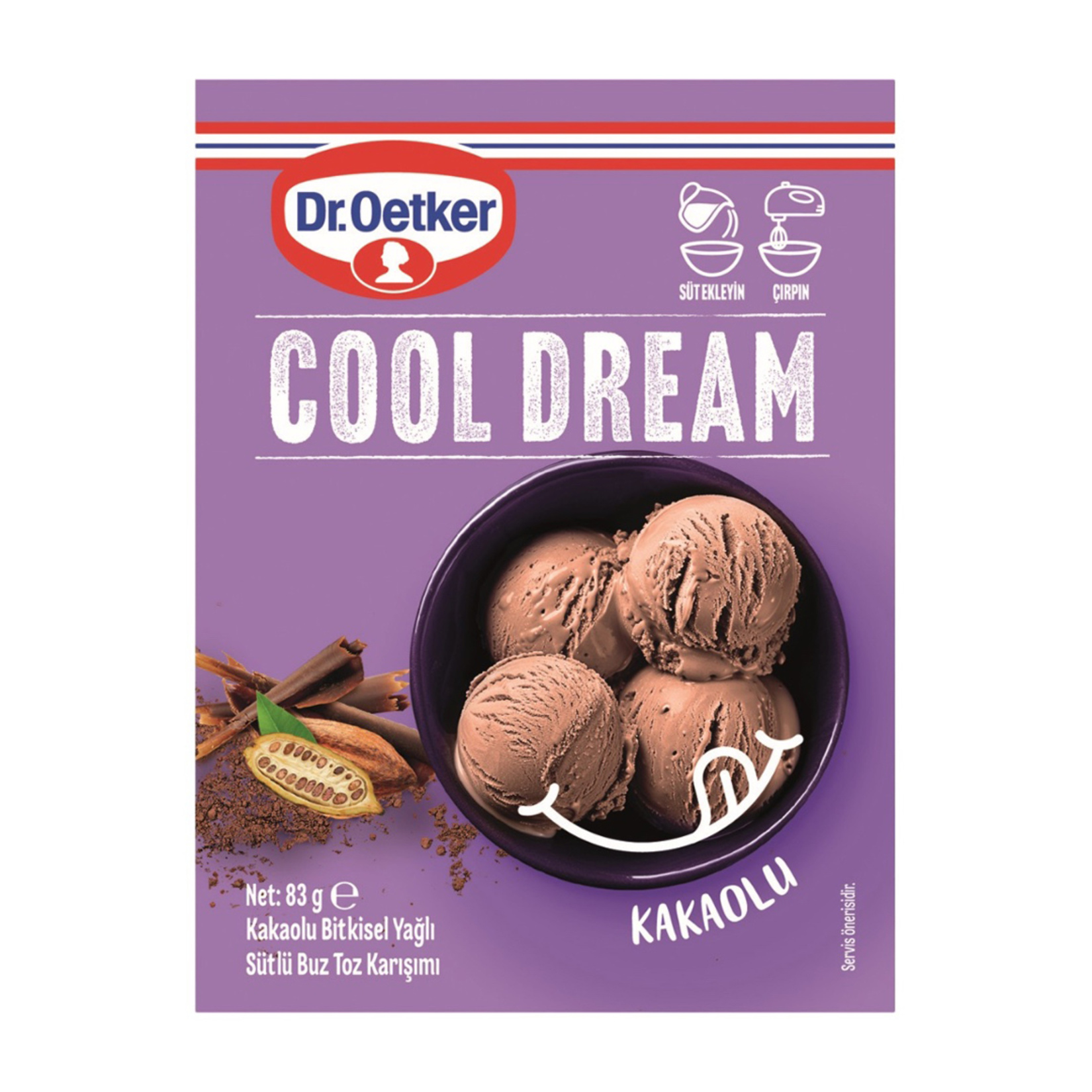 Dr.Oetker Cool Dream Kakaolu 83 G - Görsel 1