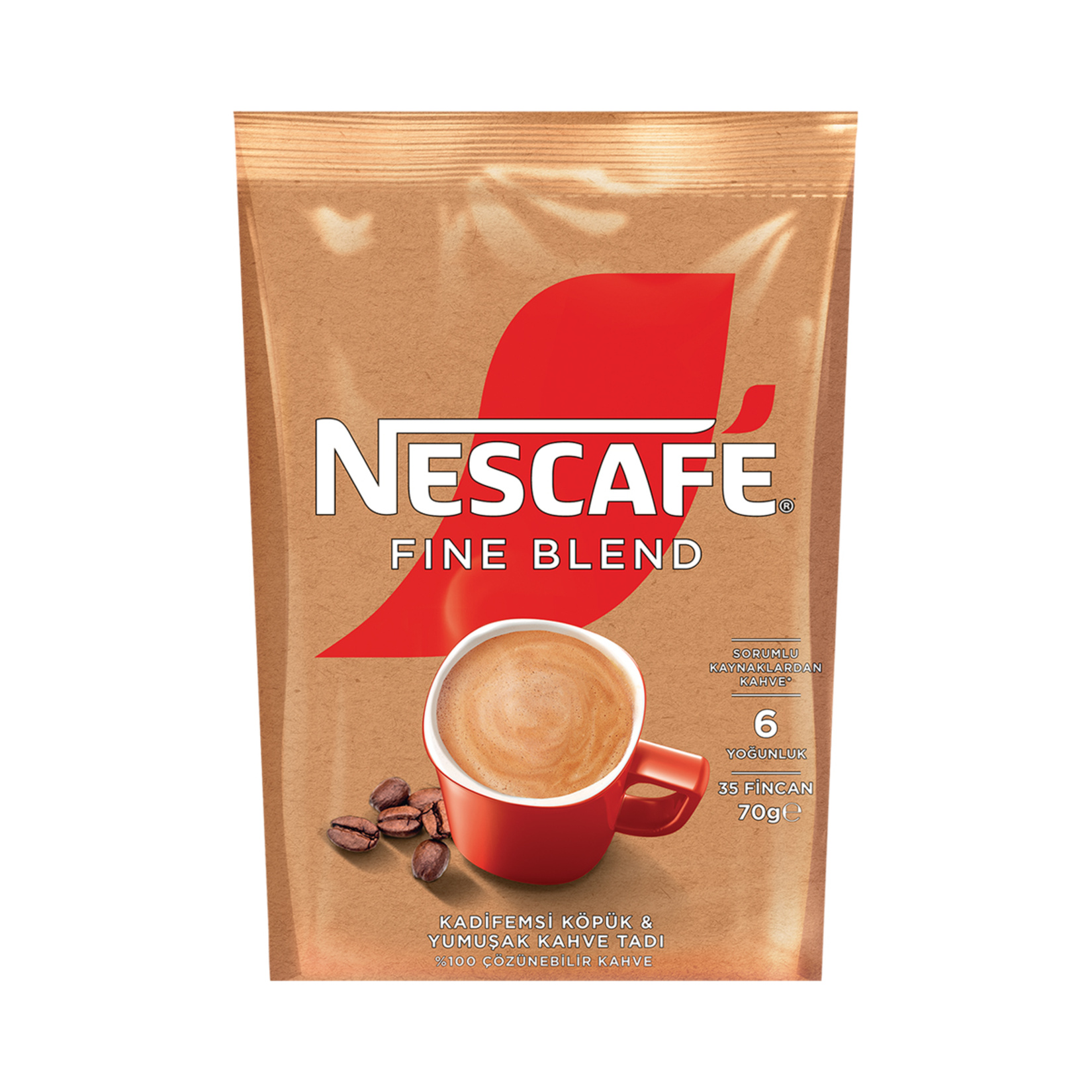 Nescafé Crema Ekonomik Paket 70 G - Görsel 1
