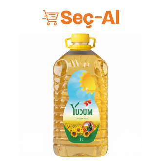 Yudum Ayçiçek Yağı 4 L Pet