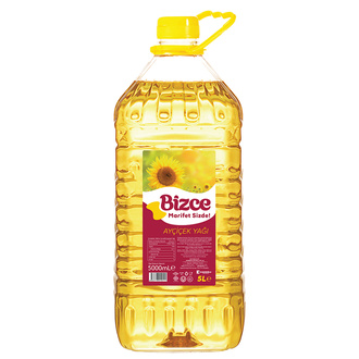 Bizce Ayçiçek Yağı Pet 5 L