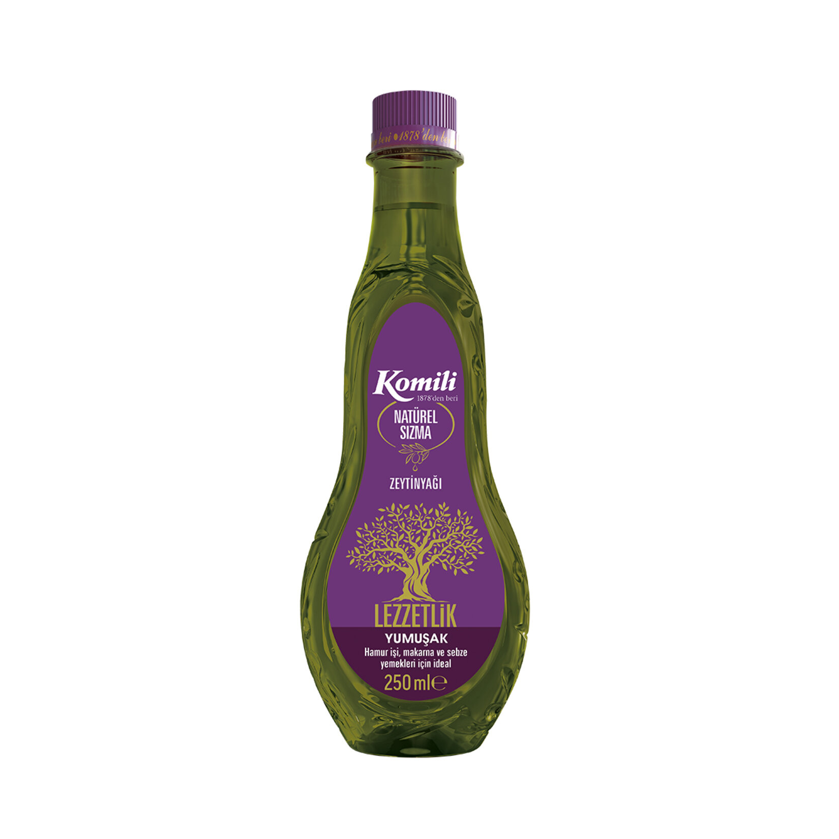 Komili Naturel Sızma Zeytinyağı Lezzet Yumuşak 250 Ml - Görsel 1