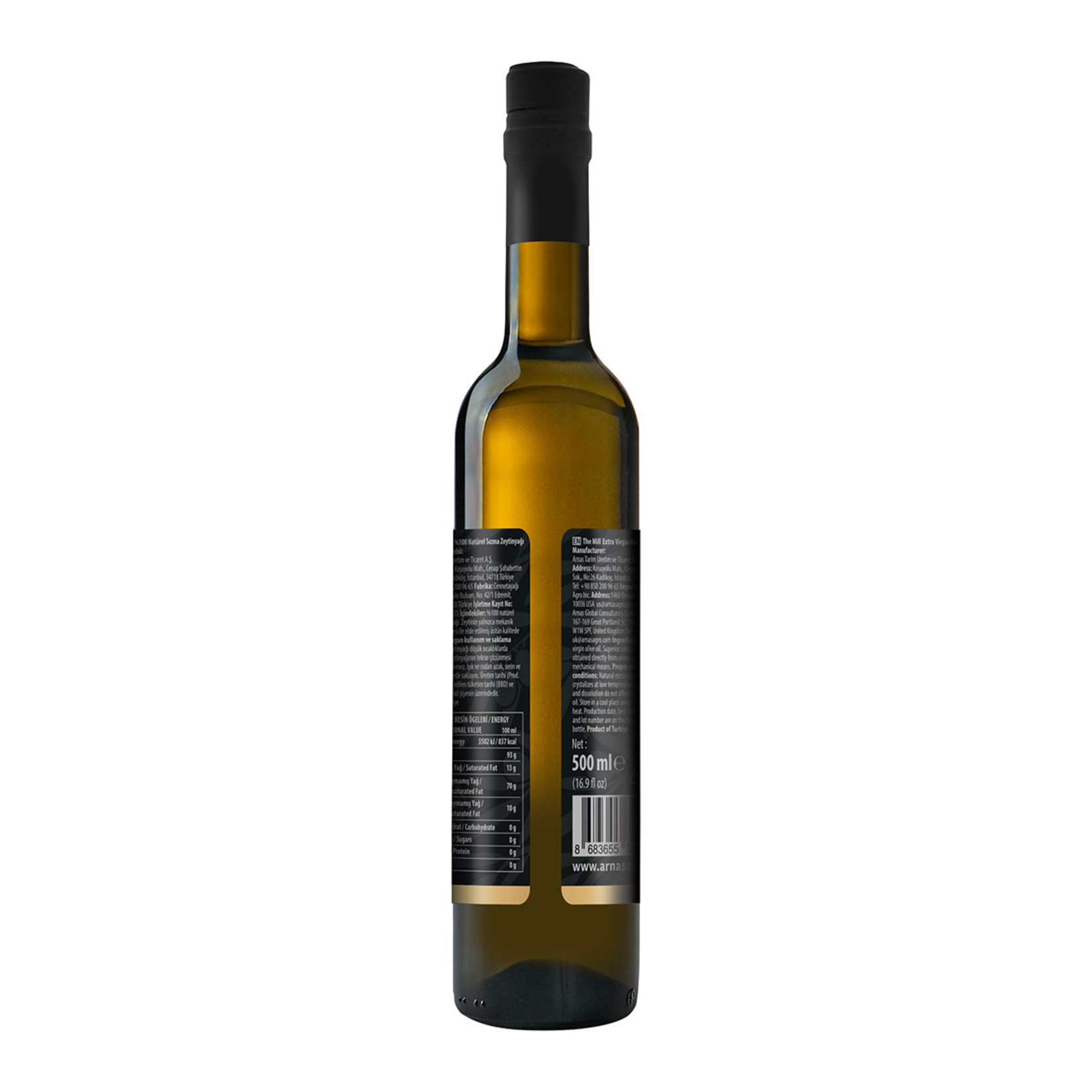 The Mill Erken Hasat Natürel Sızma Zeytinyağı 500 Ml - Görsel 2