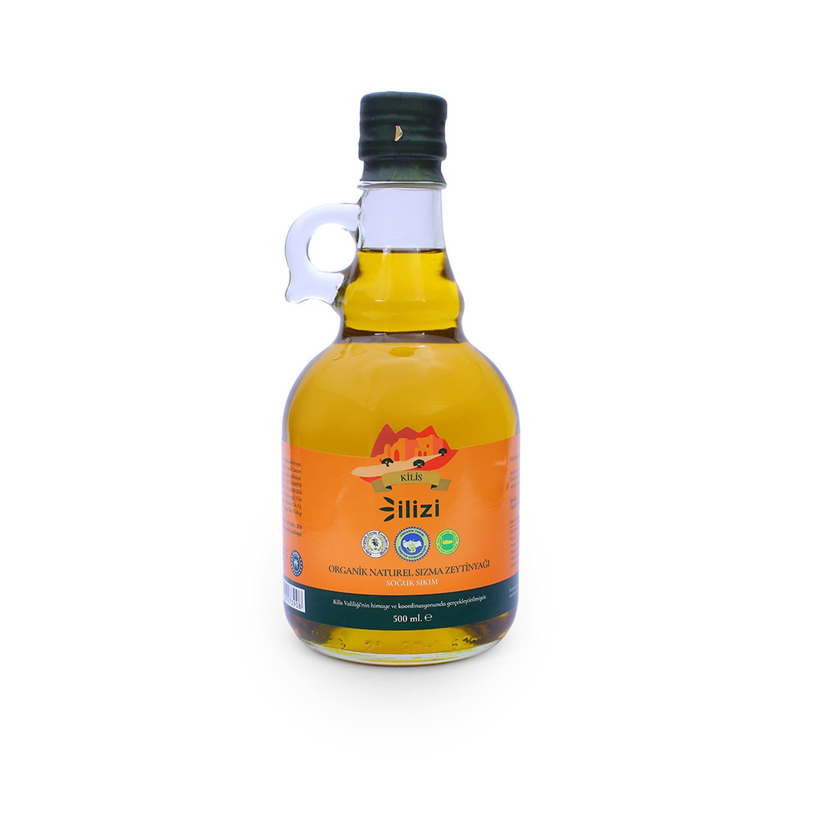İlizi Organik Naturel Sızma Zeytinyağı 500 Ml