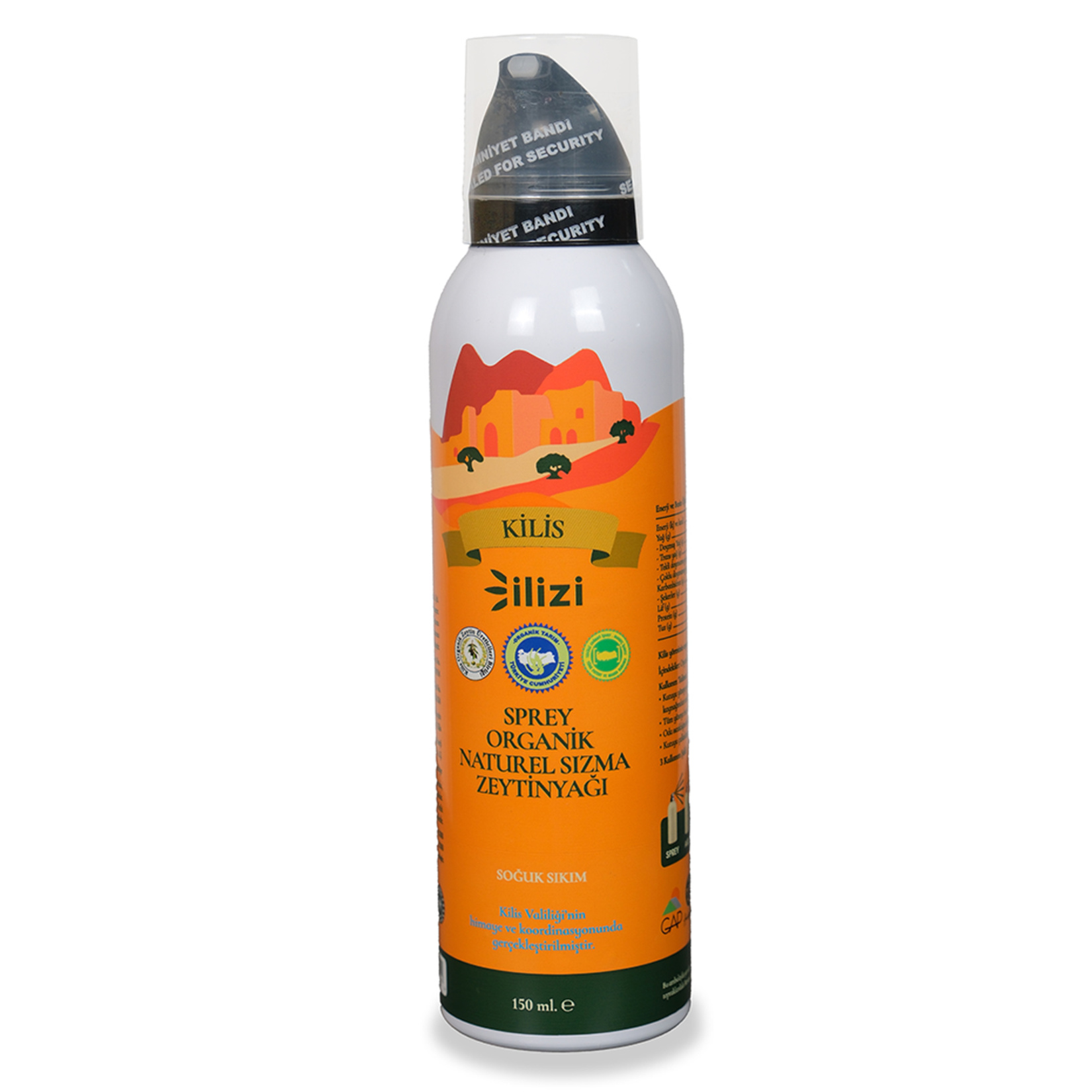 İlizi Sprey Organik Naturel Sızma Zeytinyağı 150 Ml - Görsel 2
