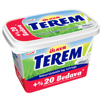 Terem Kase Margarin 600 G %20 Bedava