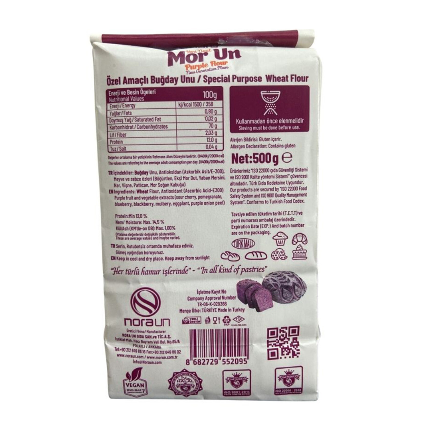 Nora Mor Un 500 G - Görsel 2