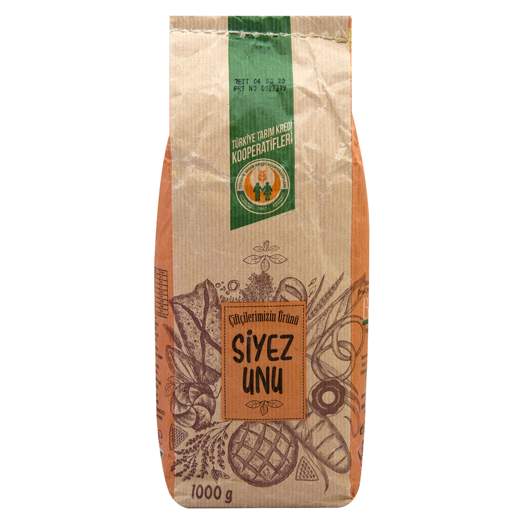 Türkiye Tarım Kredi Kooperati Siyez Unu 1Kg