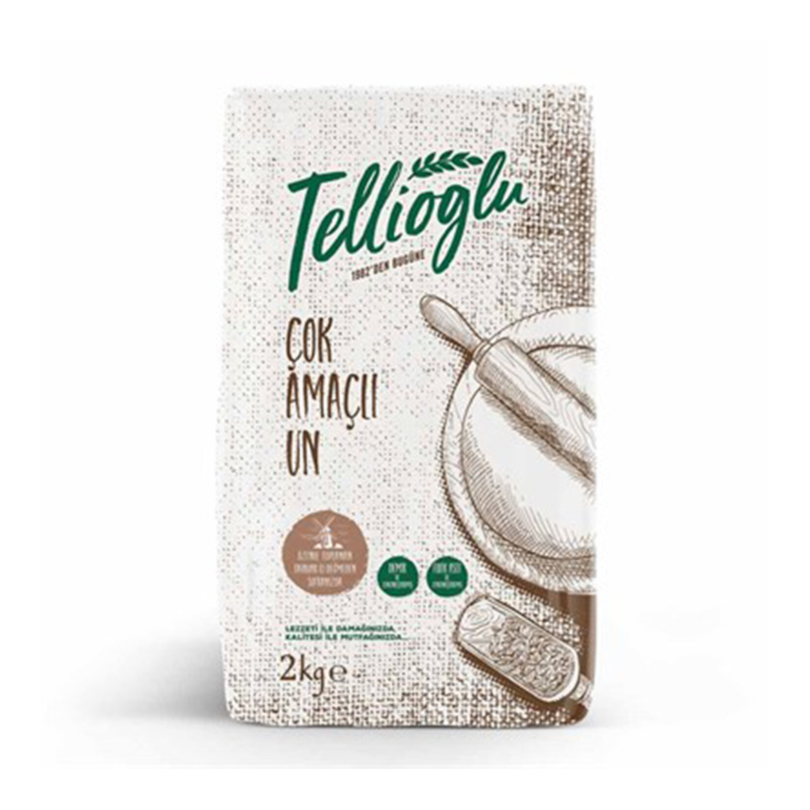Tellioğlu Çok Amaçlı Un 2 Kg