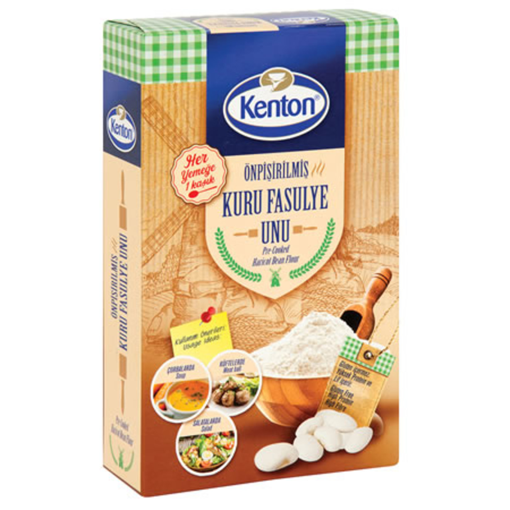 Kenton Ön Pişirilmiş Fasulye Unu 250 G