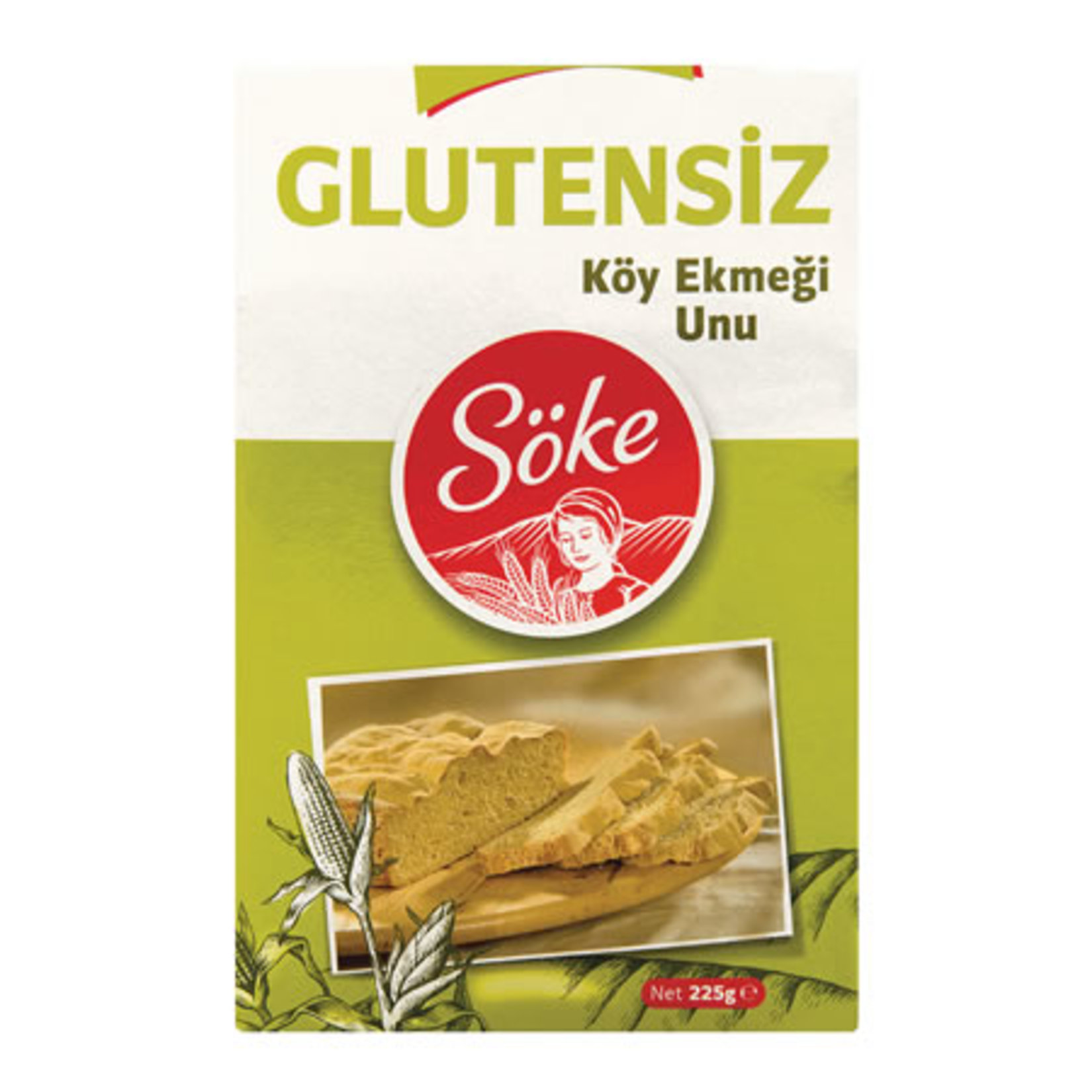 Söke Glutensiz Köy Ekmeği Unu 225 G
