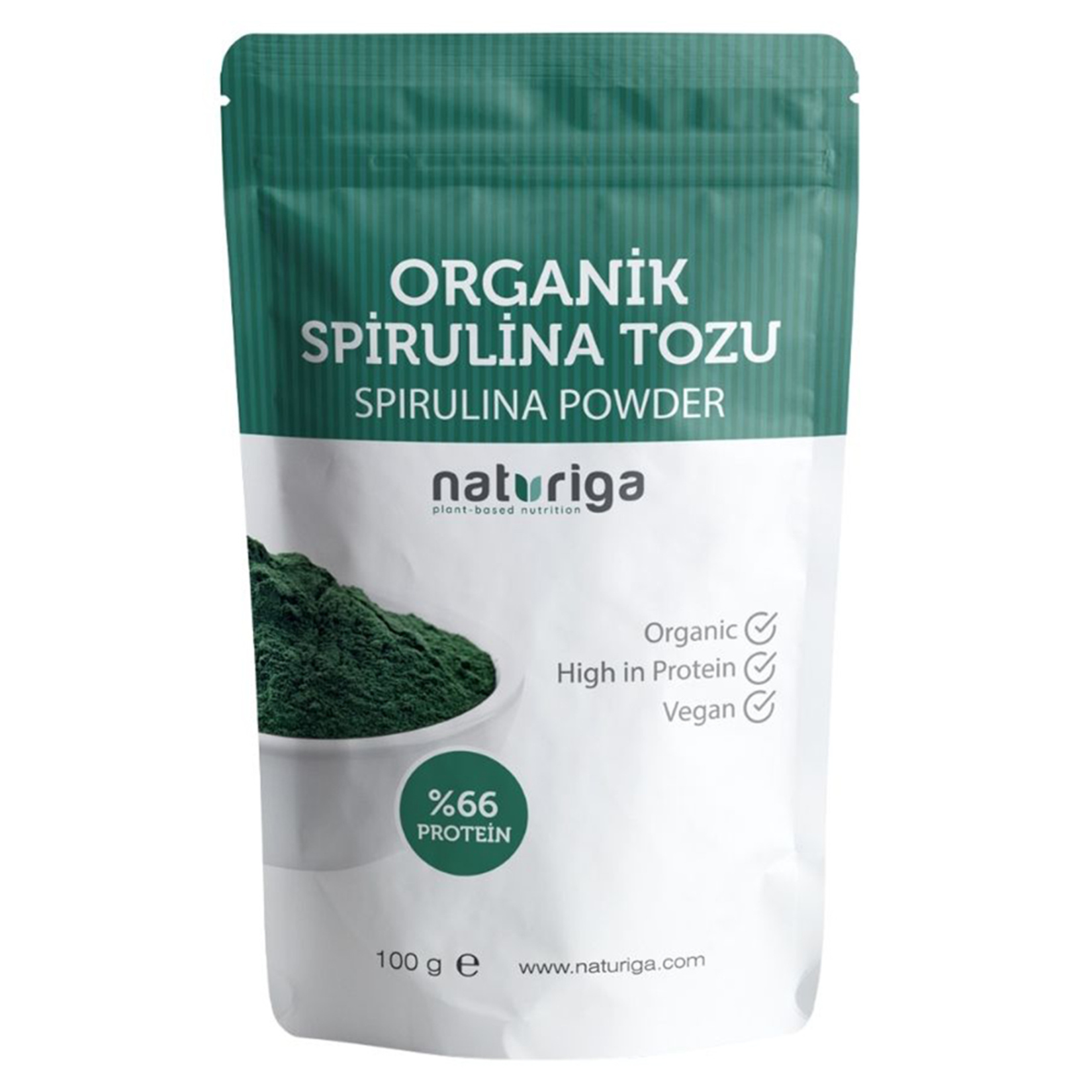 Naturiga Organik Spirulina Tozu 100 G
