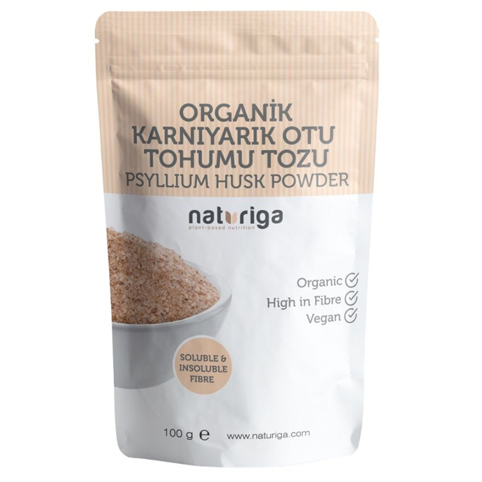 Naturiga Organik Karnıyarık Otu Tohumu Tozu 100 G - Görsel 1