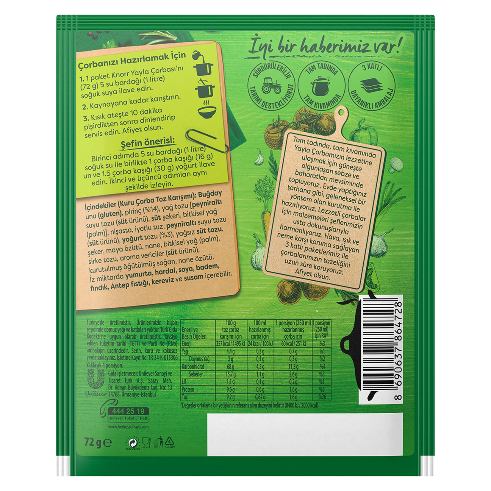 Knorr Yayla Çorbası 72 G - Görsel 5