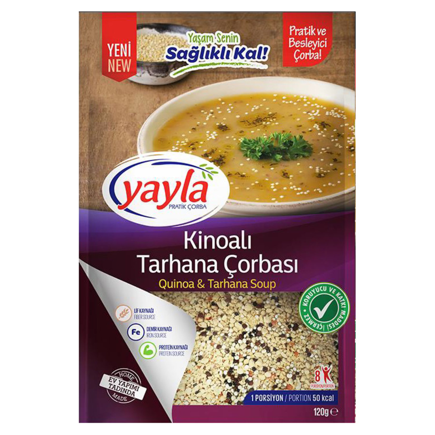 Yayla Pratik Çorba Kinoalı Tarhana Çorbası 120 G