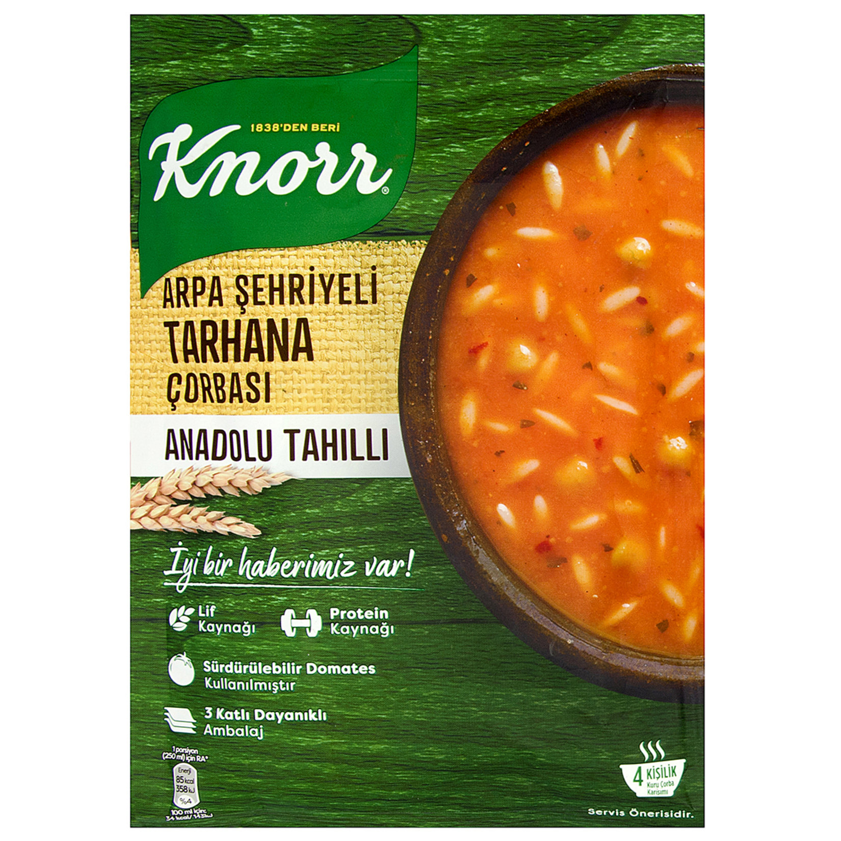 Knorr Arpa Şehriyeli Tarhana Çorbası 103 G