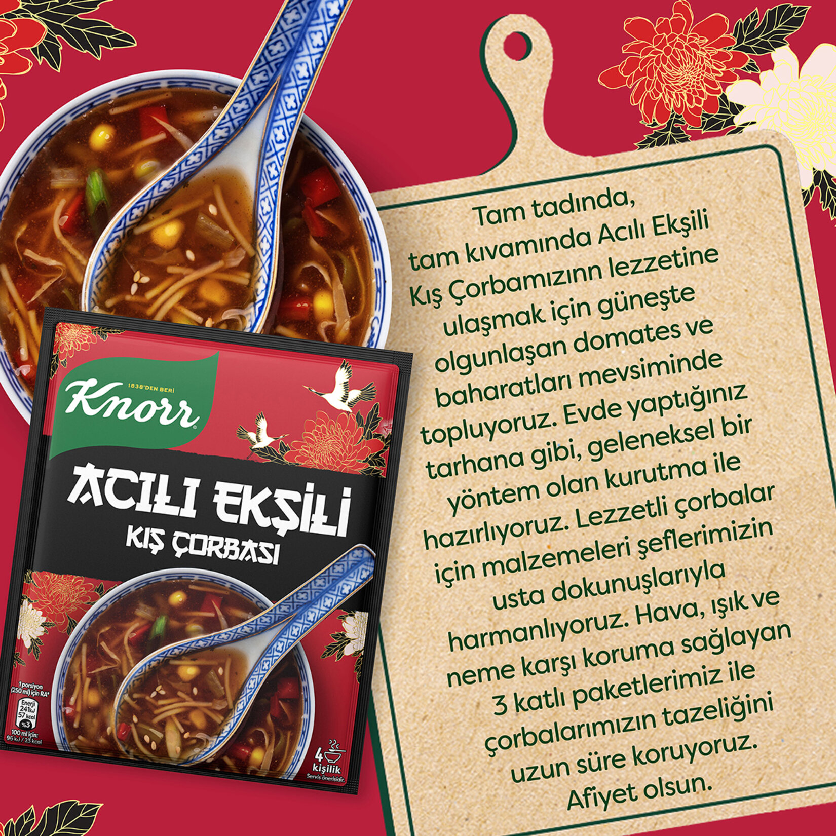 Knorr Acılı Ekşili Kış Çorbası 74 G - Görsel 4