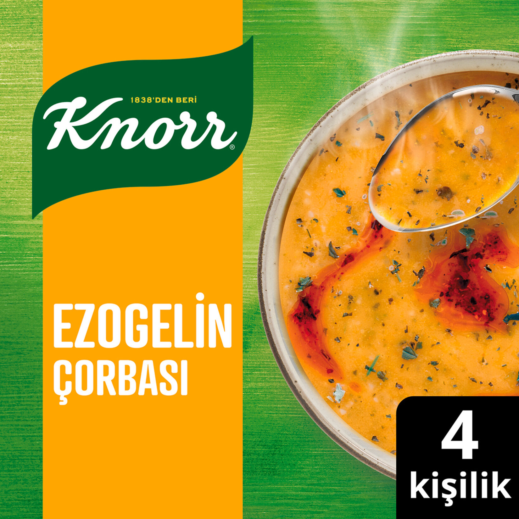 Knorr Hazır Çorba Ezogelin 4 Kişilik 74 g - Görsel 2