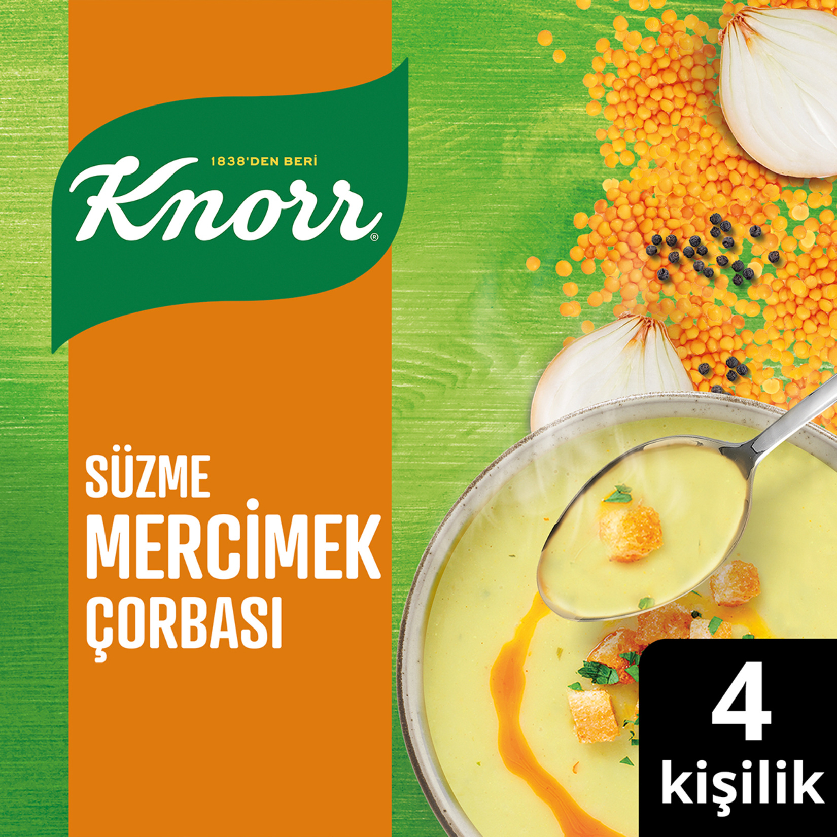 Knorr Hazır Çorba Mercimek 76 G - Görsel 2