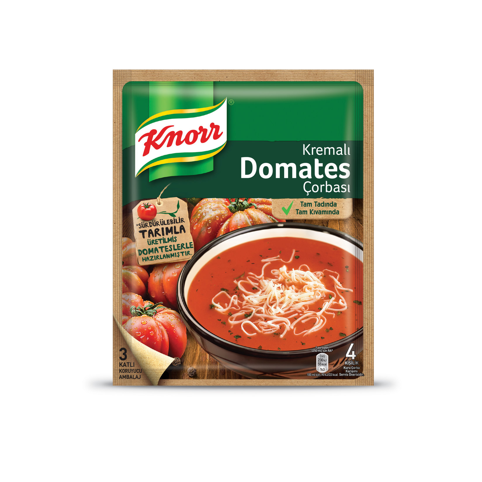 Knorr Hazır Çorba Kremalı Domates 68 G