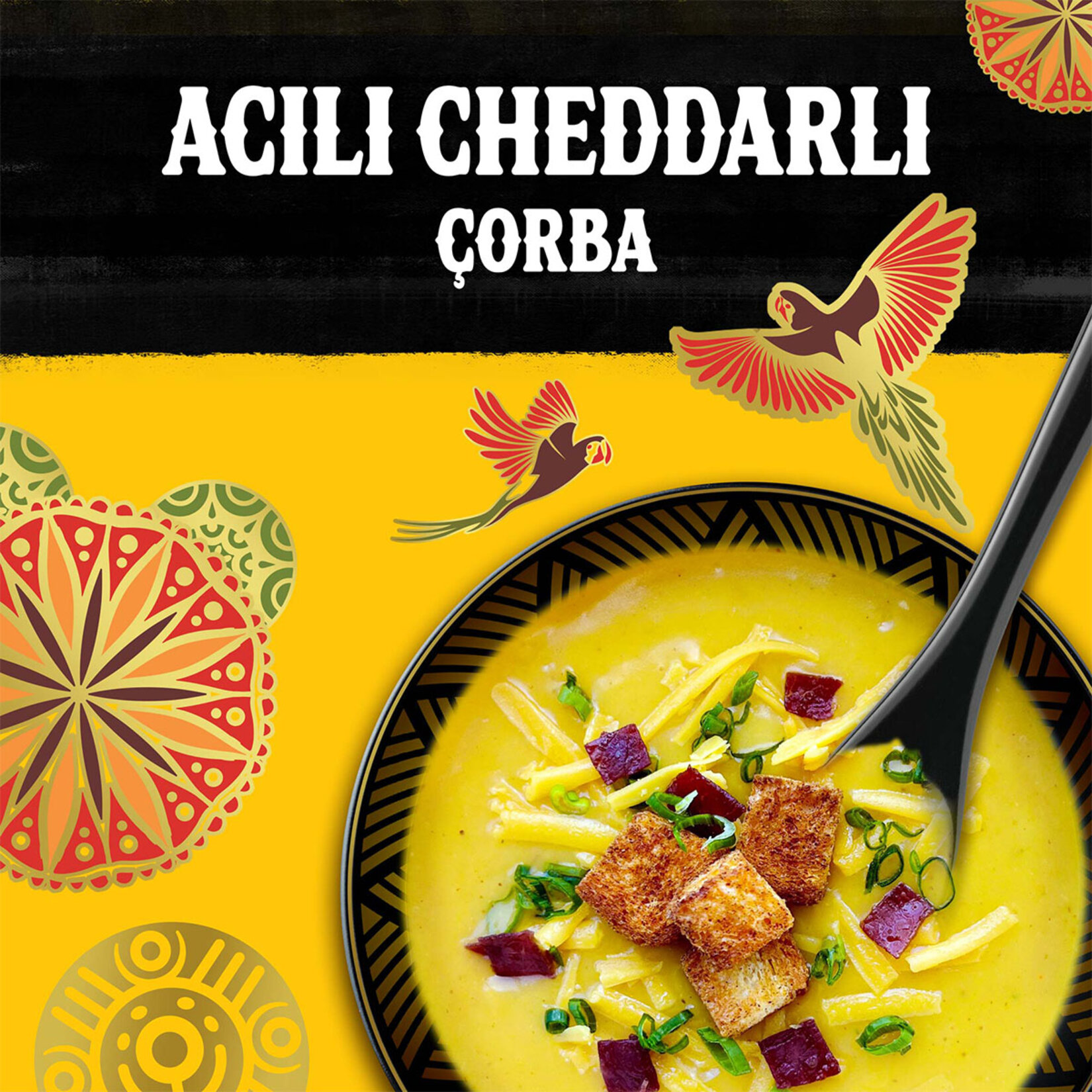 Knorr Acılı Cheddarlı Çorba 4 Kişilik 74 G - Görsel 3