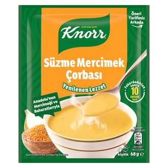 Knorr Süzme Mercimek Çorbası 68 G