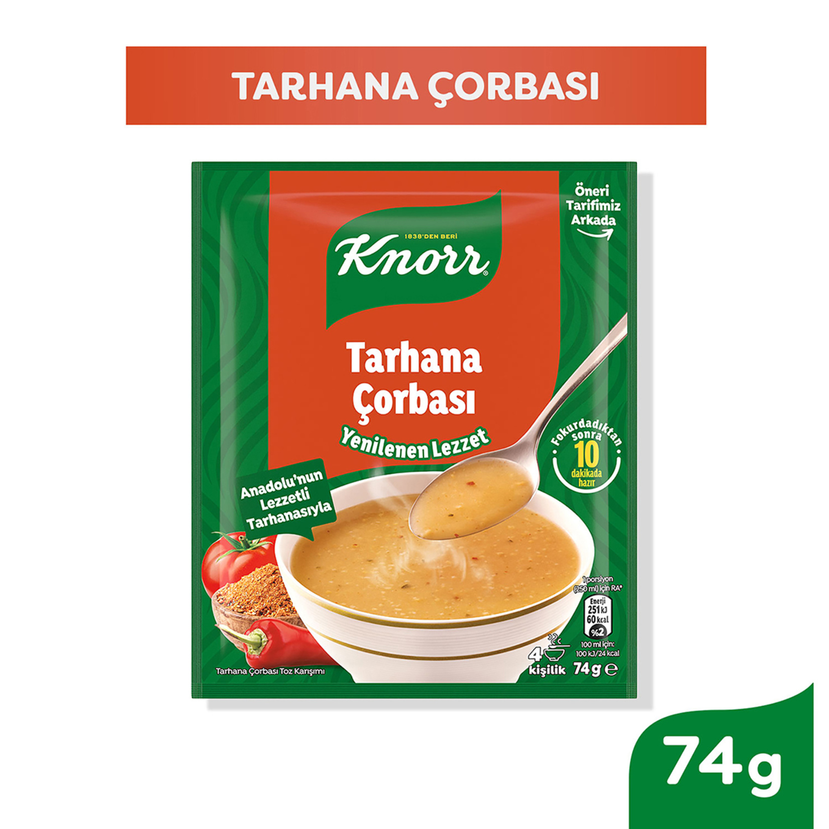 Knorr Tarhana Çorbası 74 G - Görsel 2