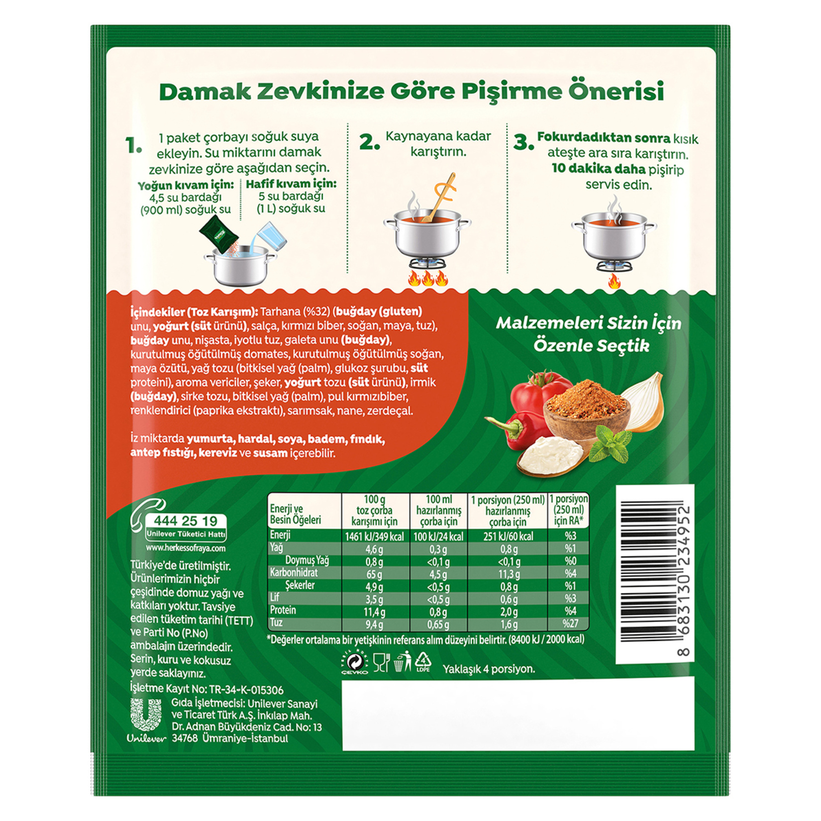 Knorr Tarhana Çorbası 74 G - Görsel 5