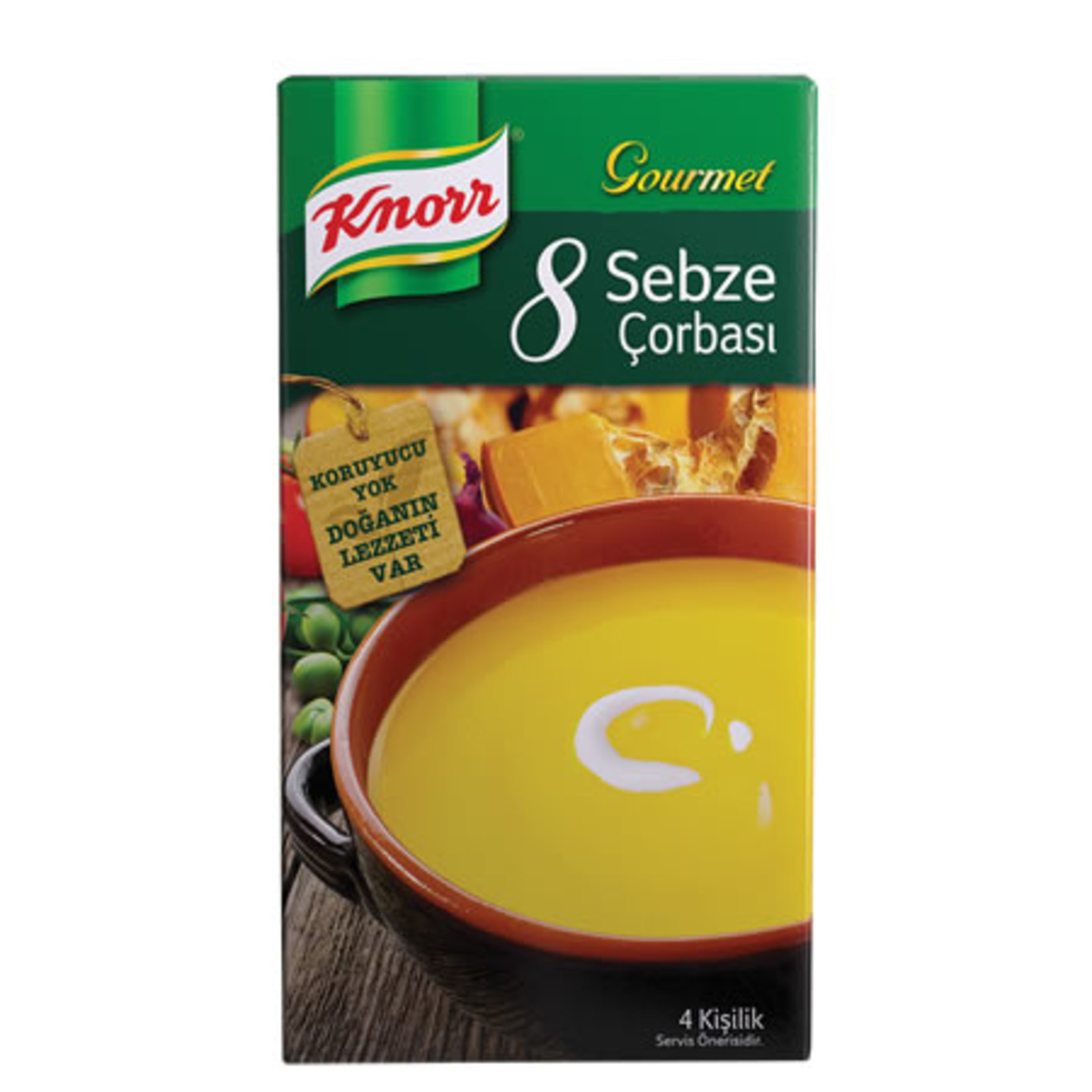 Knorr Sıvı Çorba Sekiz Sebze 1 L