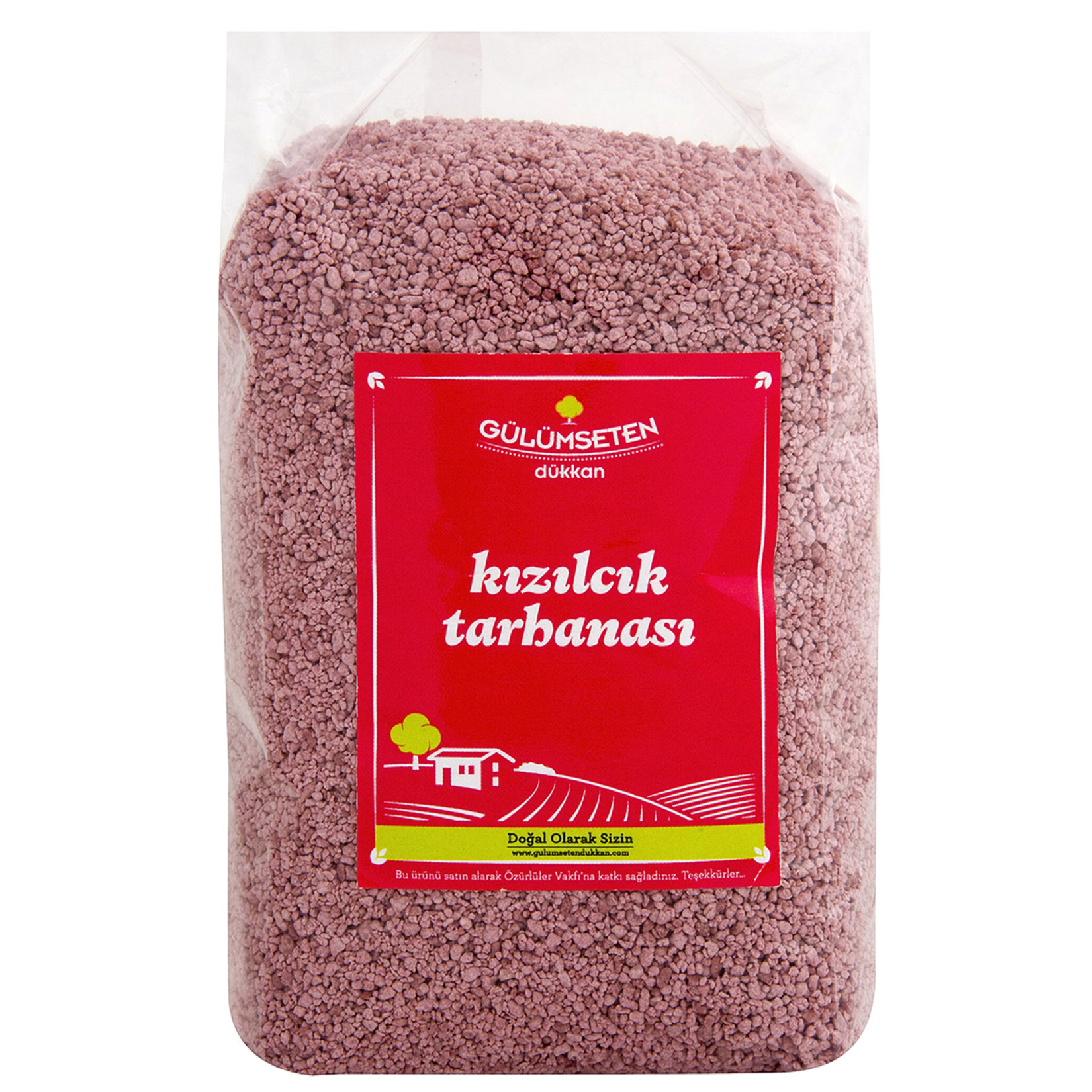 Gülümseten Dükkan Kızılcık Tarhanası 500 G
