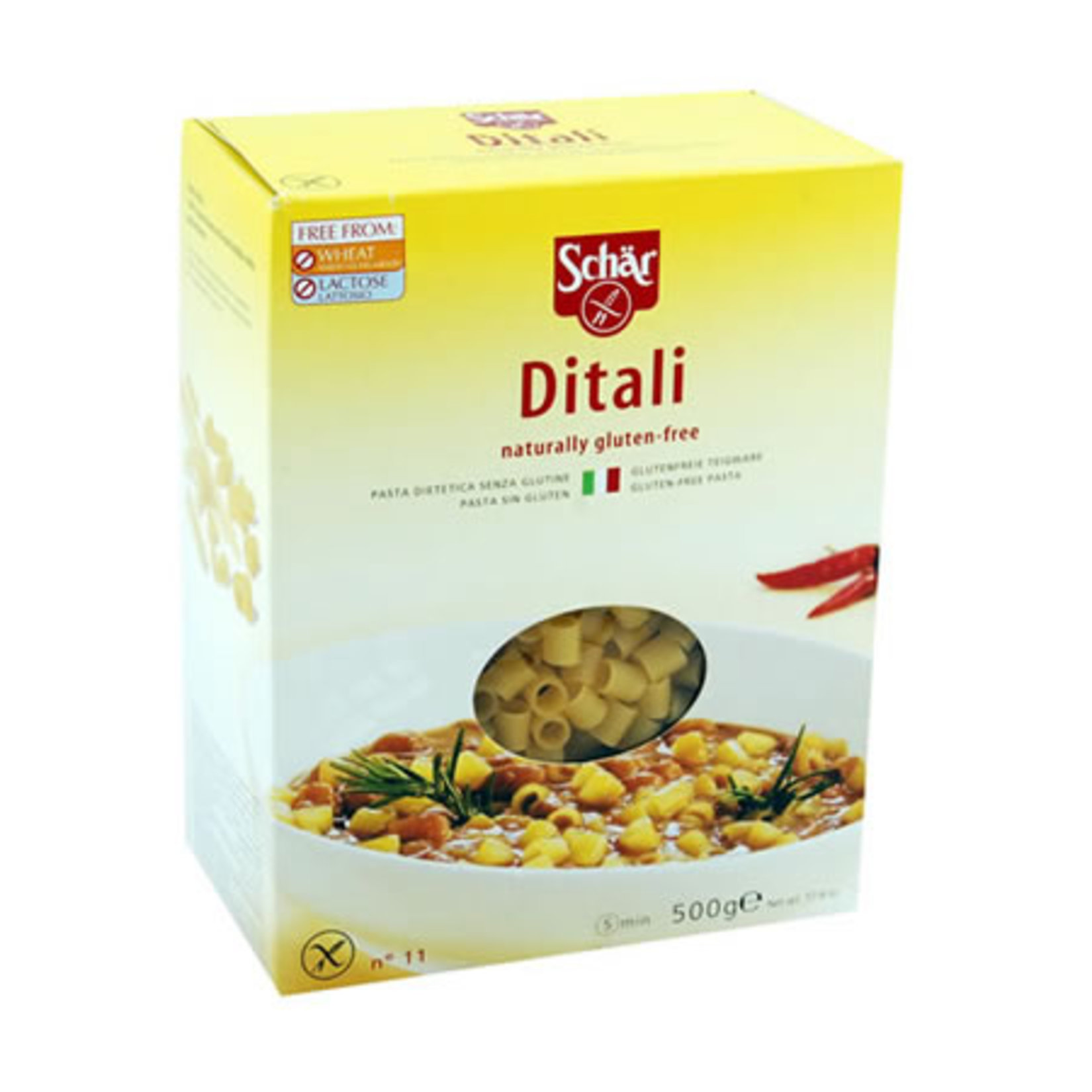Schar Ditali Naturally Gluten Free 500 G