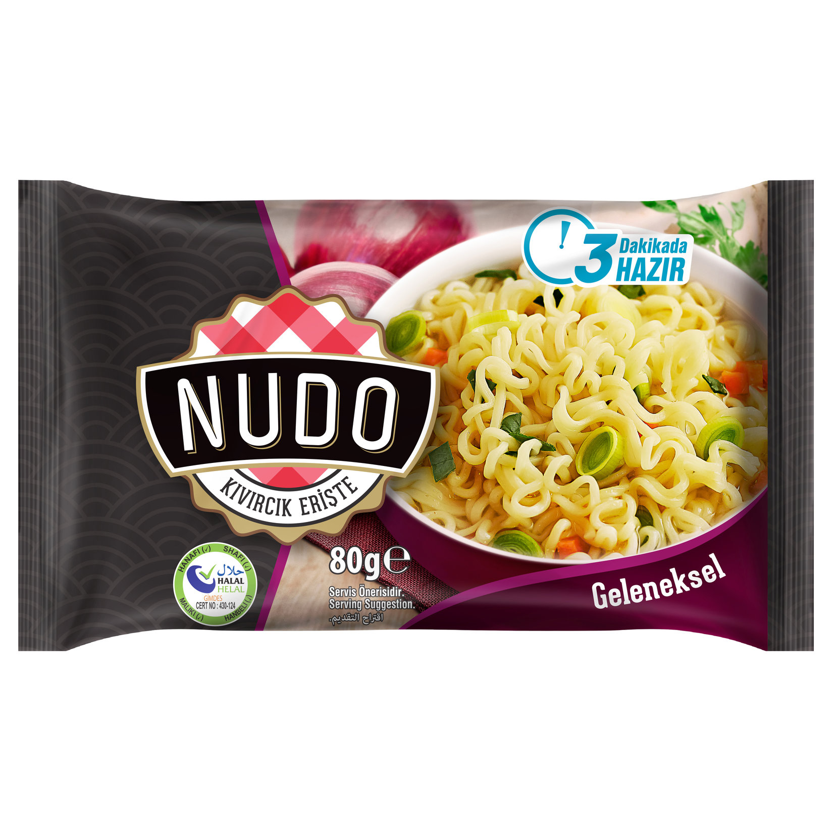 Nudo Geleneksel Erişte 80 G