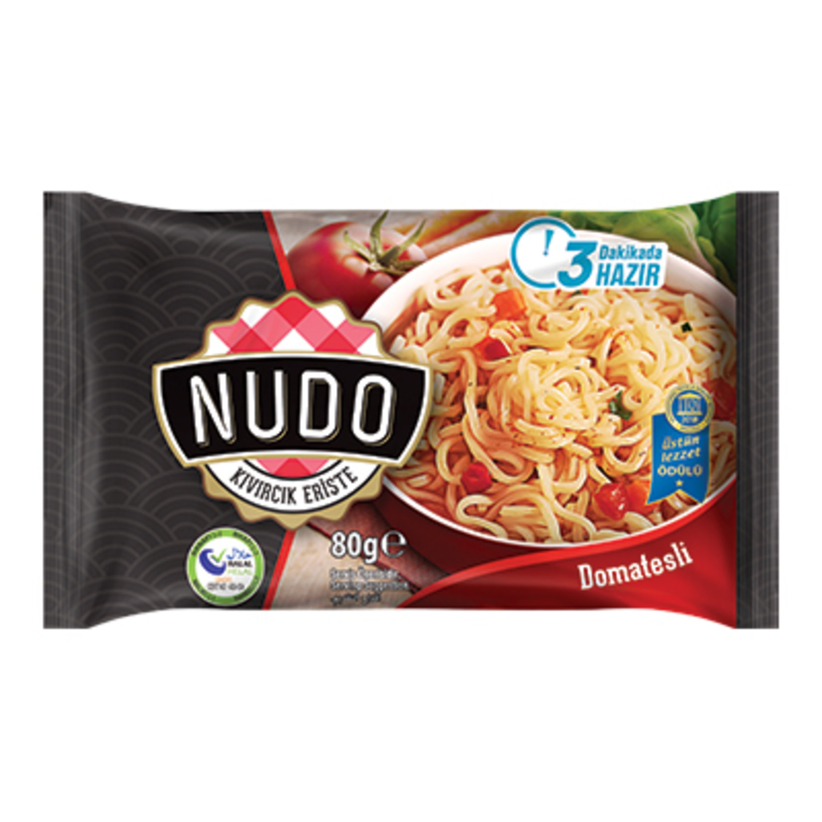 Nudo Domatesli Erişte 80 G