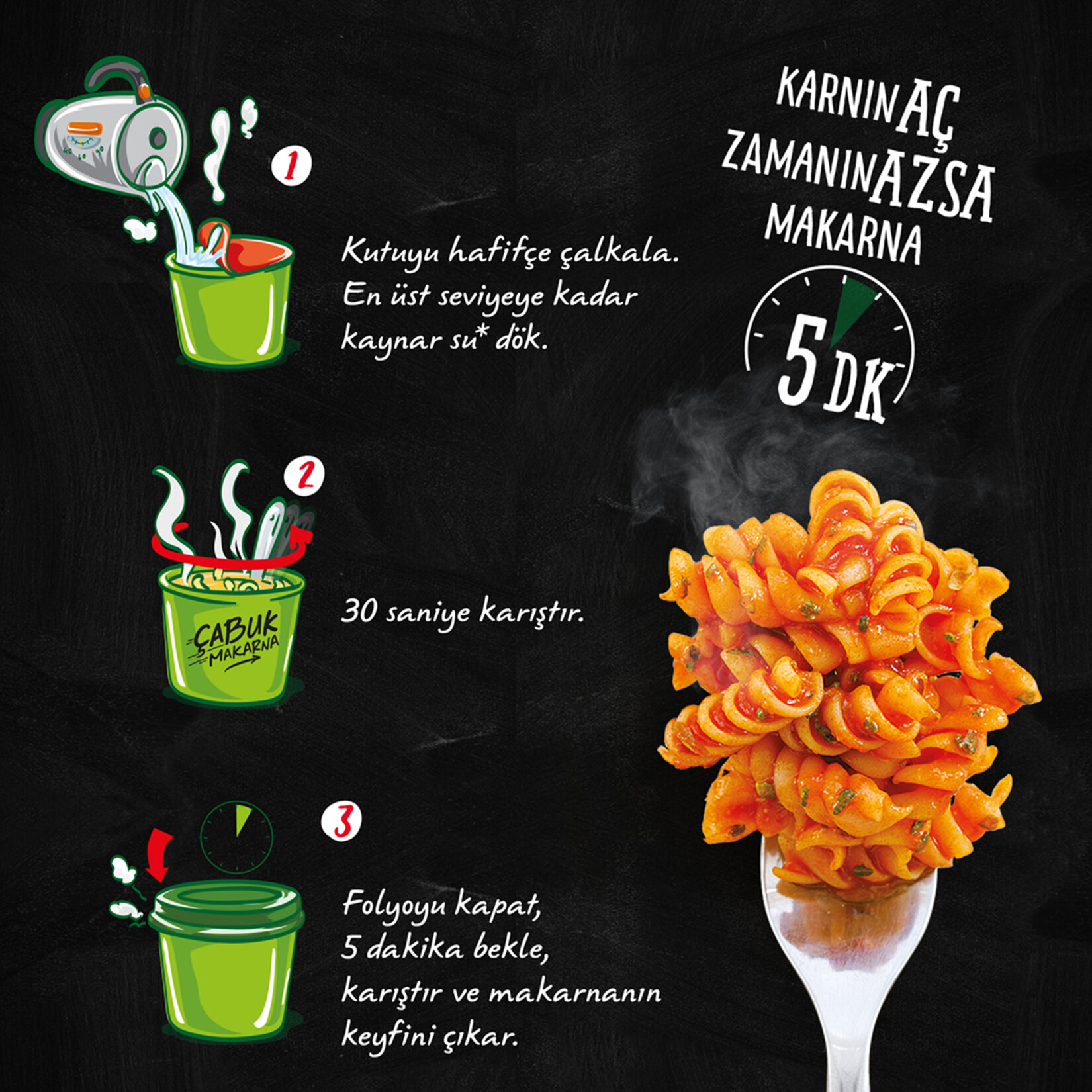 Knorr Çabuk Makarna Napoliten 67 G - Görsel 4