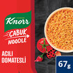 Knorr Acılı Domatesli Çabuk Noodle 67 G - Görsel 2