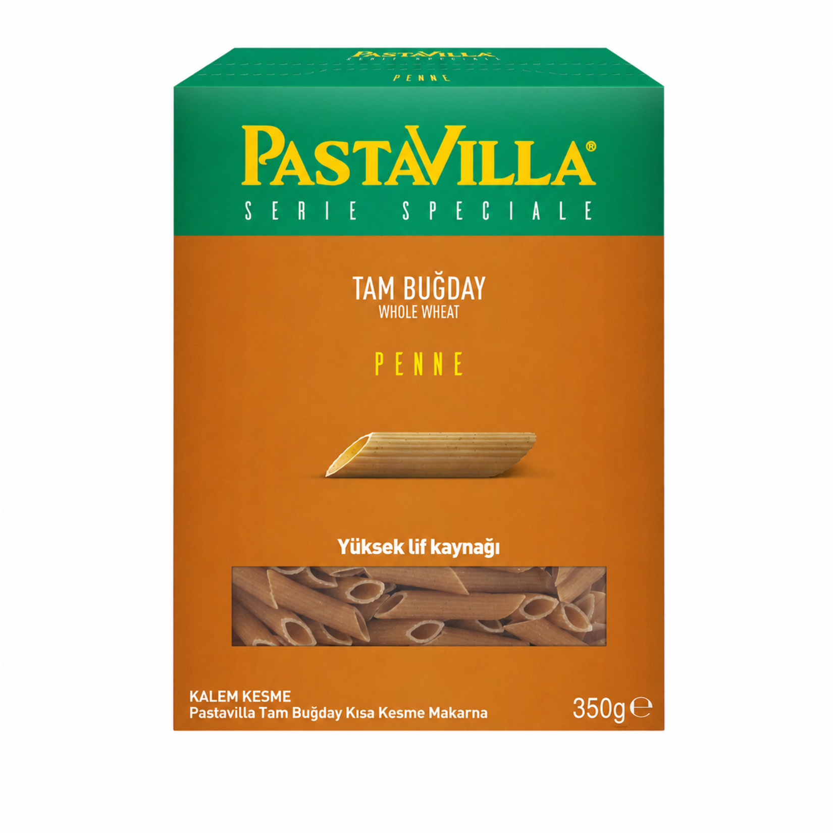 Pastavilla Tam Buğday Penne Kalem Makarna 350 G
