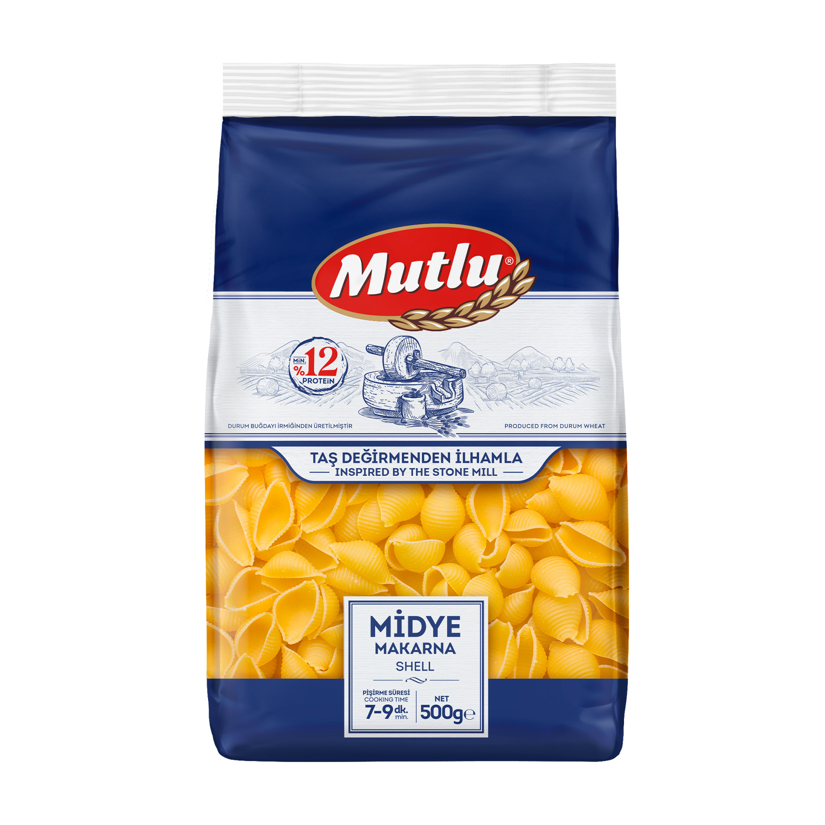 Mutlu Midye Makarna 500 G