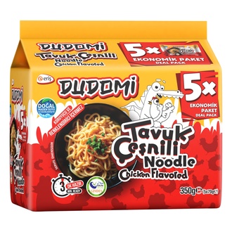 Dudomi Tavuk Çeşnili 5 x 70 G Paket