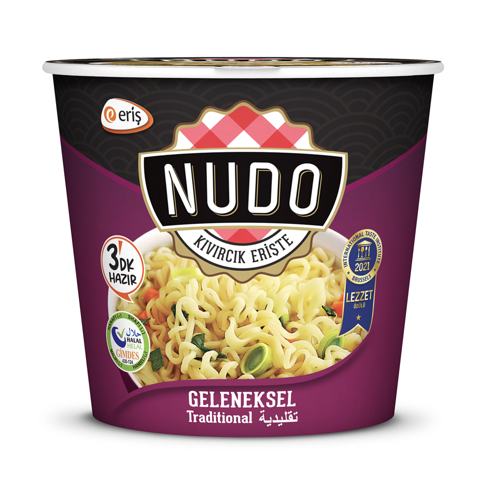 Nudo Geleneksel Noodle 60 G Bardak