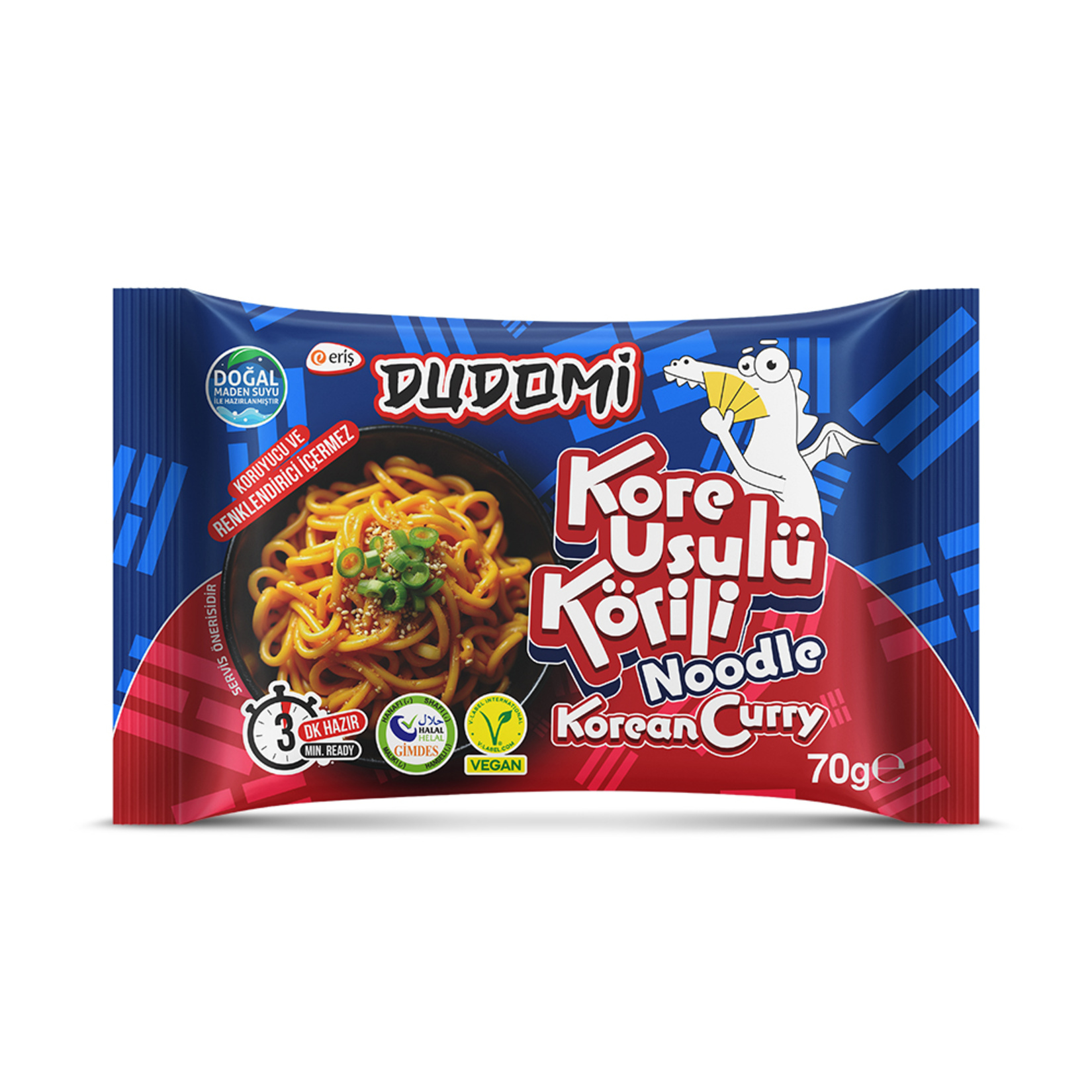Dudomi Körili Noodle 70G Poşet
