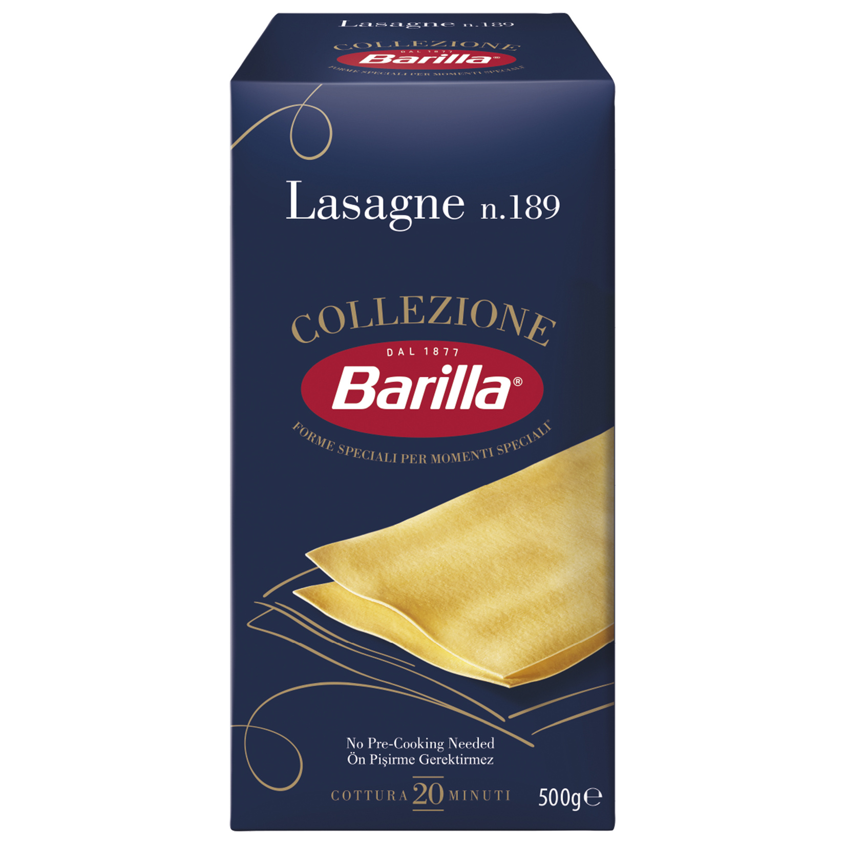 Barilla Lazanya (Lasagne) Makarna 500 G - Görsel 2