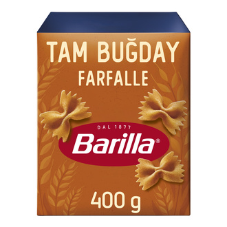 Barilla Tam Buğday Kelebek Makarna (Integrale Farfalle) 400 G