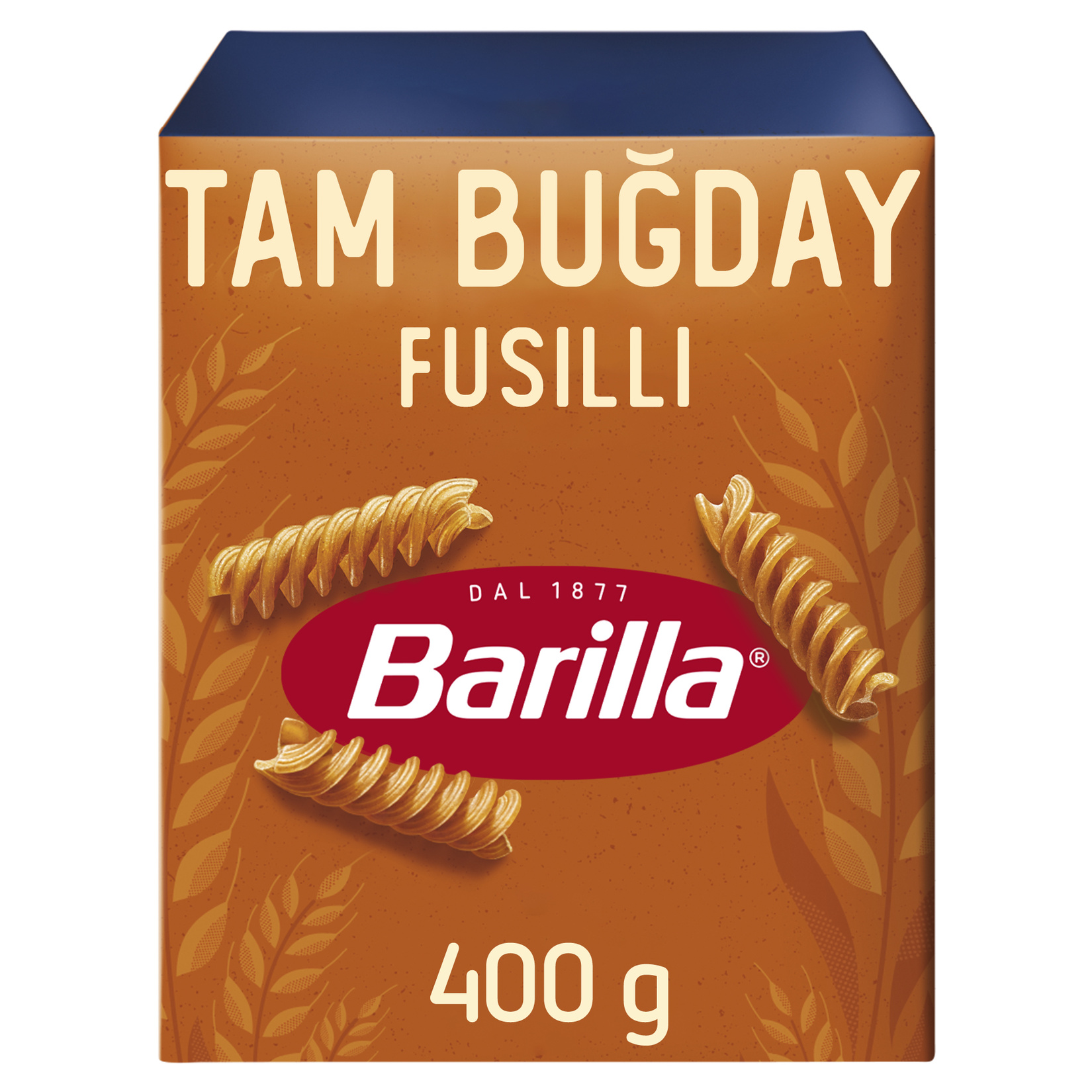 Barilla Tam Buğday Burgu Makarna (Integrale Fusilli) 400 G - Görsel 1