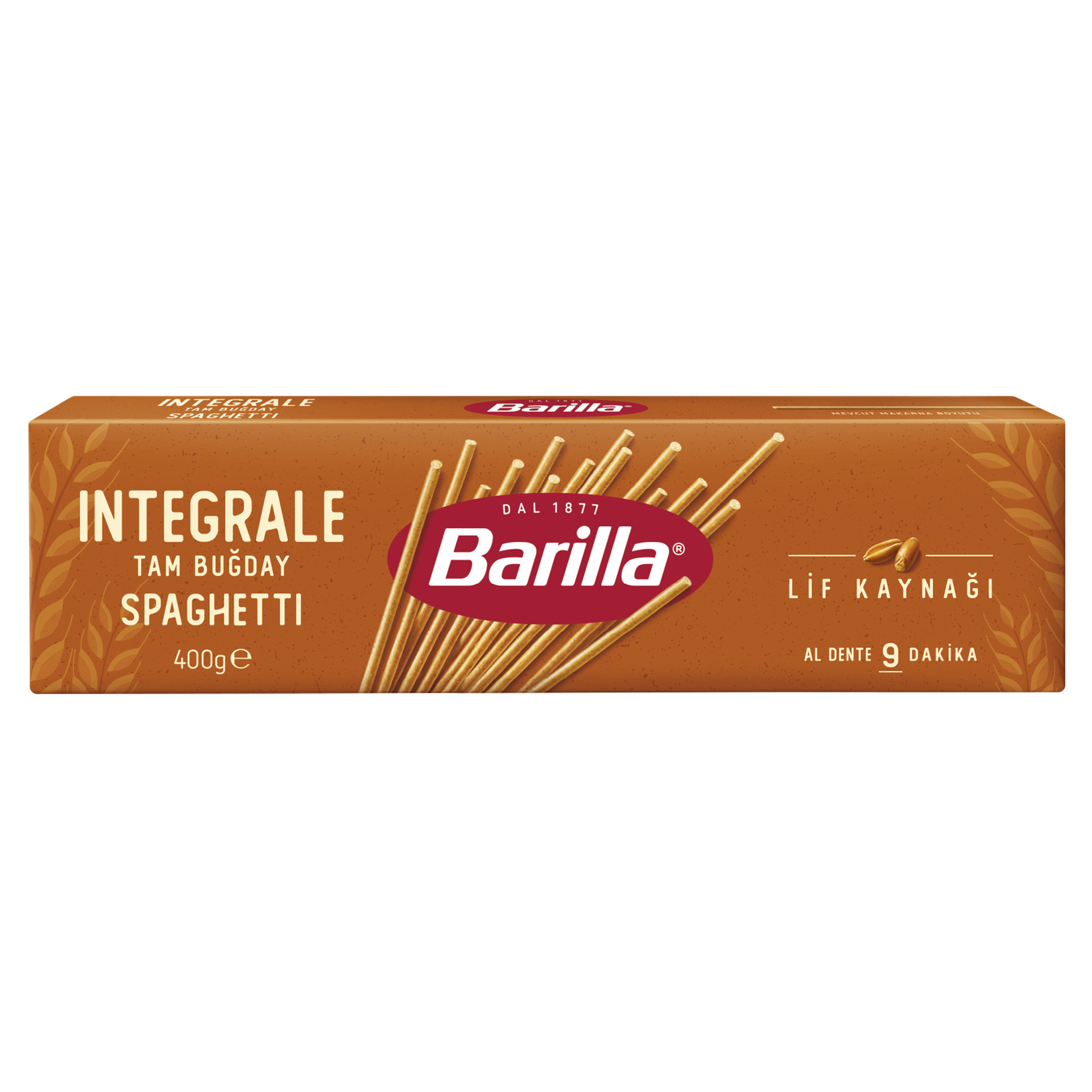 Barilla Tam Buğday Spagetti (Integrale Spaghetti) Makarna No.5 400 G - Görsel 2